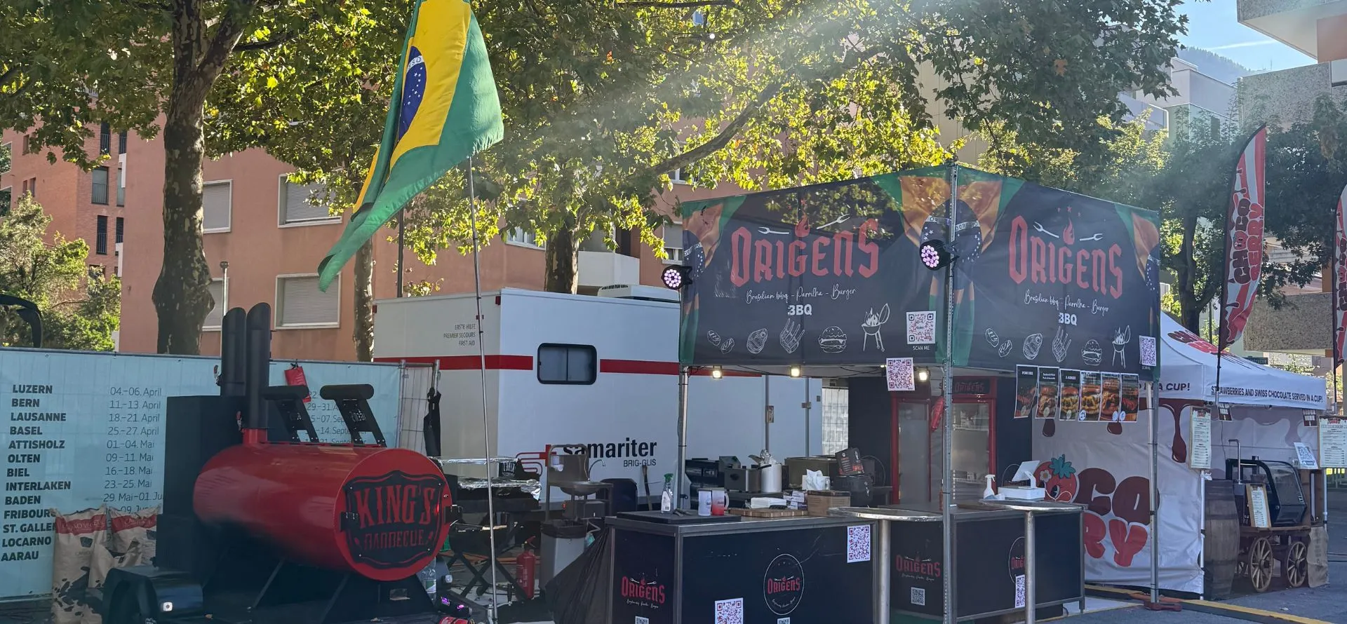 Origens au Streetfood Lausanne 2026