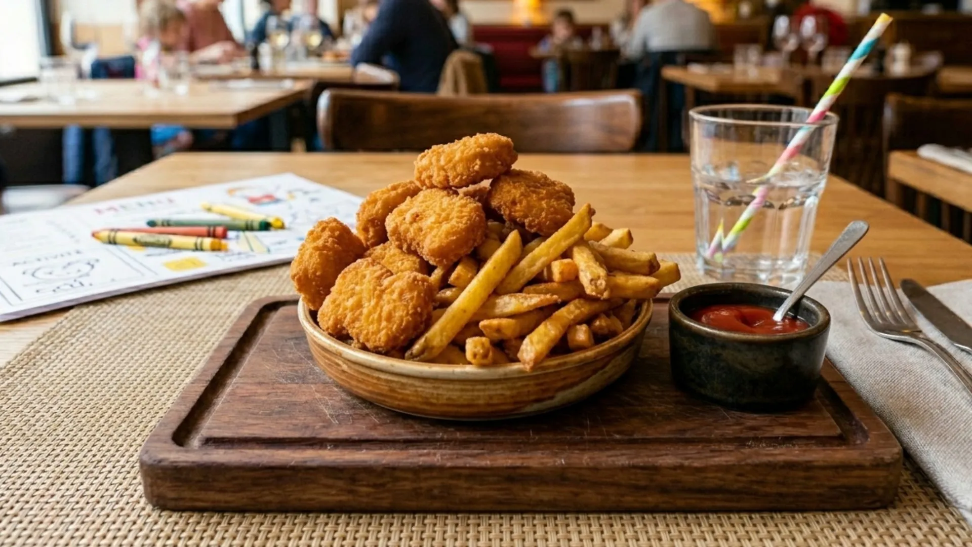 NUGGETS + BATATAS FRITAS